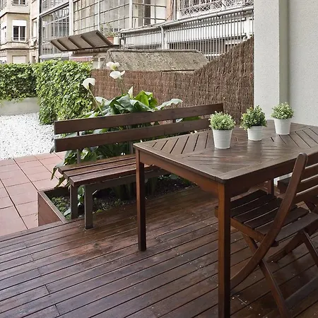 Ferienwohnung Flateli Urquinaona Barcelona Zimmer foto