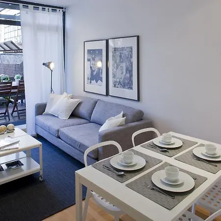 Ferienwohnung Flateli Urquinaona Barcelona Zimmer foto